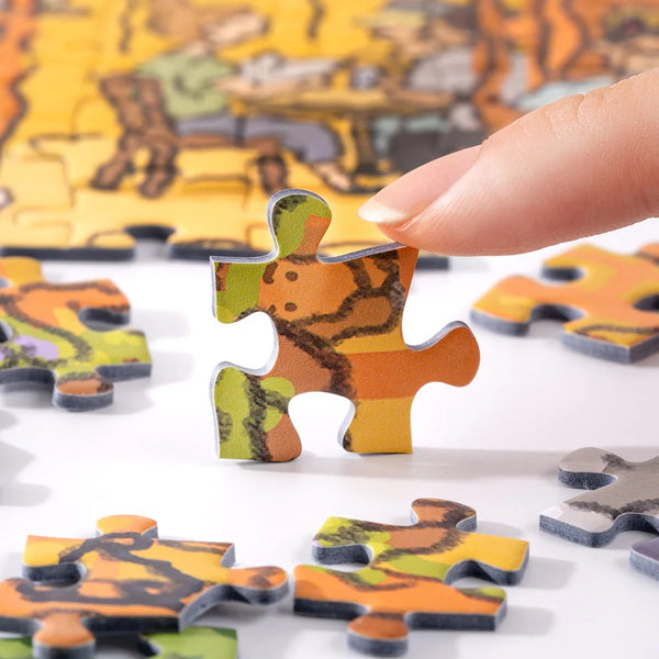 Robotime Pub in London 1000 Piece Jigsaw Puzzle — Wooden Puzzle