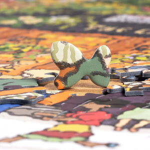 Robotime Pub in London 1000 Piece Jigsaw Puzzle — Wooden Puzzle