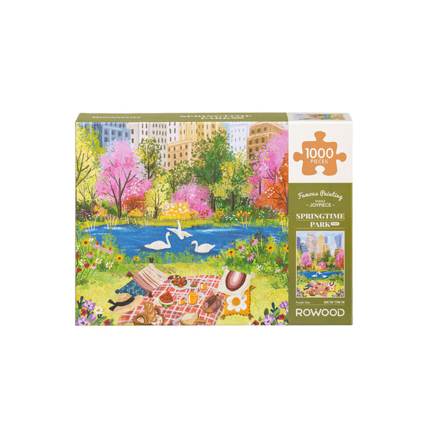 Robotime Springtime Park Joypiece 1000 pc Puzzle — Wooden Puzzle