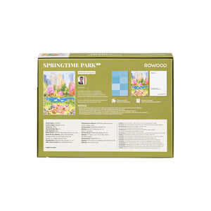 Robotime Springtime Park Joypiece 1000 pc Puzzle — Wooden Puzzle