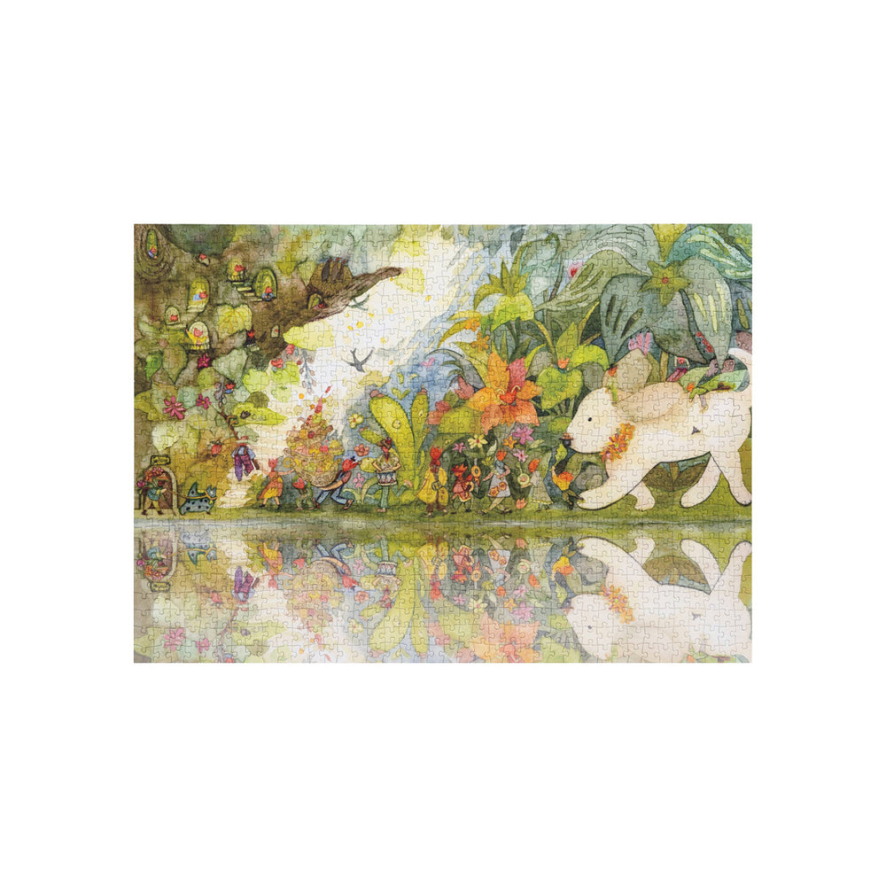 Robotime Forest Party Joypiece 1000 pc Puzzle — Wooden Puzzle