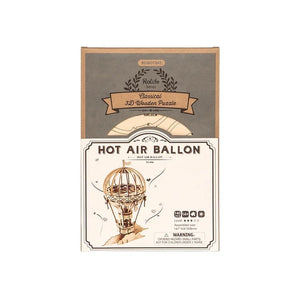 Robotime - Classic 3D Wood Puzzles; Hot Air Balloon - Echo Six Hobbies