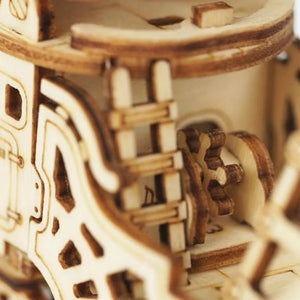 Robotime - Classic 3D Wood Puzzles; Airship — 3D Wooden Puzzle
