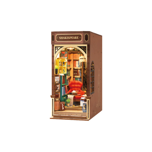 Robotime Rolife Bookstore DIY Book Nook Shelf Insert Kit