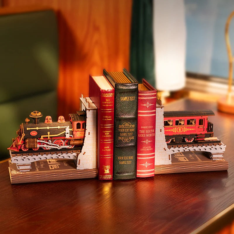 Robotime Rolife - Century Train DIY Book Nook — Book Nook Shelf Insert