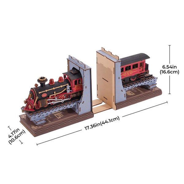 Robotime Rolife - Century Train DIY Book Nook — Book Nook Shelf Insert