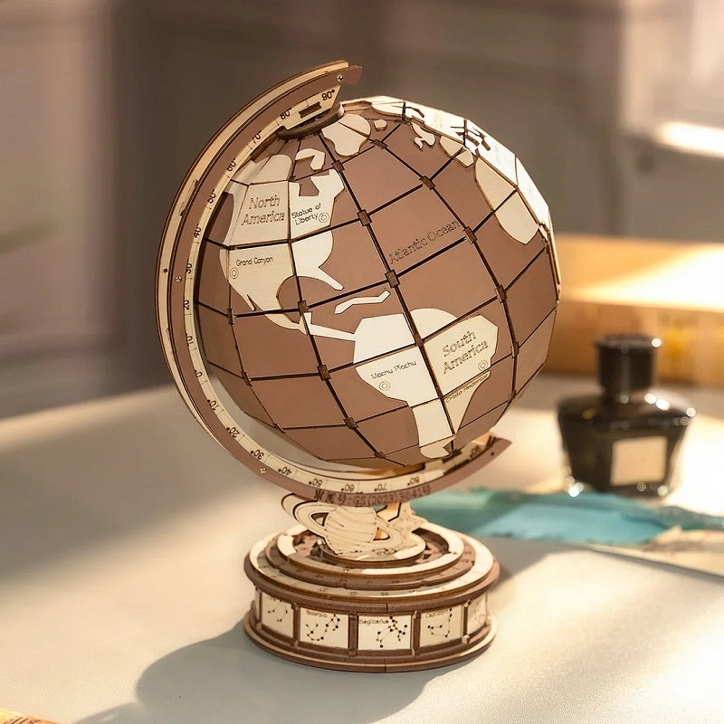 Robotime Global Wonders - Classic 3D Wood Puzzles — 3D Wooden Puzzle