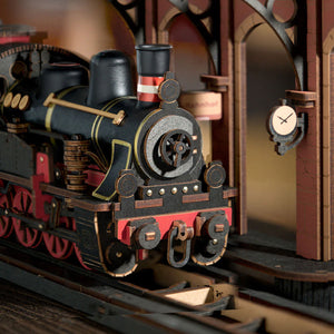 Robotime - Steam Journey - Classic 3D Wood Puzzles — 3D Wooden Puzzle