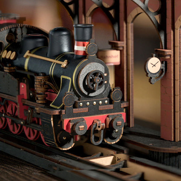 Robotime - Steam Journey - Classic 3D Wood Puzzles — 3D Wooden Puzzle