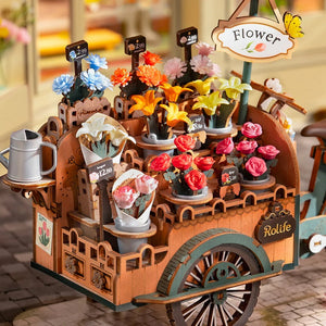 Robotime Blossom Cart 3D Wooden Puzzle