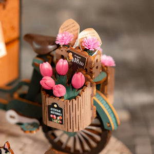 Robotime Blossom Cart 3D Wooden Puzzle