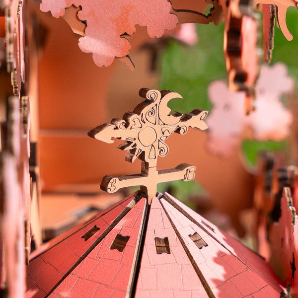 Robotime Sakura Tree House, DIY Wooden 3D Puzzle — 3D Wooden Puzzle