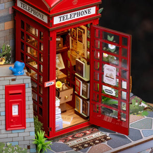 Robotime Blossom Book Booth 3D Wood Puzzles — DIY Mechanical 3D Puzzle