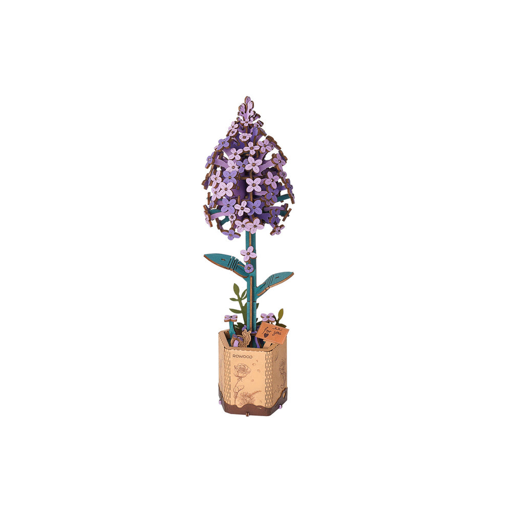 Robotime ROWOOD Lilac — DIY Home Decor