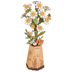 Robotime Chamomile - Wood Bloom Craft — DIY Home Decor