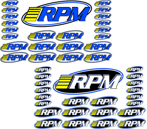 RPM R/C Products RPM PRO LOGO DECAL SHEETS