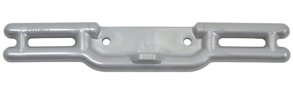 Rear Bumper, Silver, for Traxxas Revo