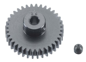 PowerHobby Robinson Racing 1336 "Aluminum Pro" 48P Pinion Gear (36T) — 48 Pitch
