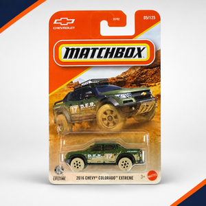 Matchbox 2016 Chevy Colorado Extreme | 2026 Matchbox Series 05/125