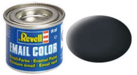 Black Forest® Hobby Supply Co Revell 32109 14ml Enamel Anthracite Grey Mat Tinlets (6/Bx) — Glues, Paints, Tools > Revell