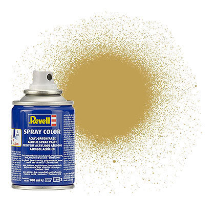 Black Forest® Hobby Supply Co Revell 34116 100ml Acrylic Sandy Yellow Mat Spray (2/Bx) — Glues, Paints, Tools > Revell
