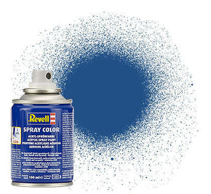 Black Forest® Hobby Supply Co Revell 34156 100ml Acrylic Blue Mat Spray (2/Bx) — Glues, Paints, Tools > Revell