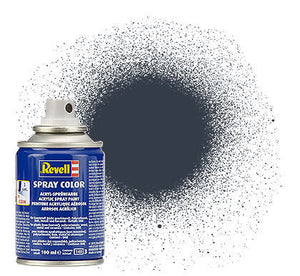 Black Forest® Hobby Supply Co Revell 34178 100ml Acrylic Tank Grey Mat Spray (2/Bx) — Glues, Paints, Tools > Revell