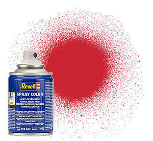 Black Forest® Hobby Supply Co Revell 34330 100ml Acrylic Fiery Red Silk Spray (2/Bx) — Glues, Paints, Tools > Revell