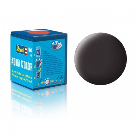Black Forest® Hobby Supply Co Revell 36106 18ml Bottle Acrylic Tar Black Mat (6/Bx) — Glues, Paints, Tools > Revell