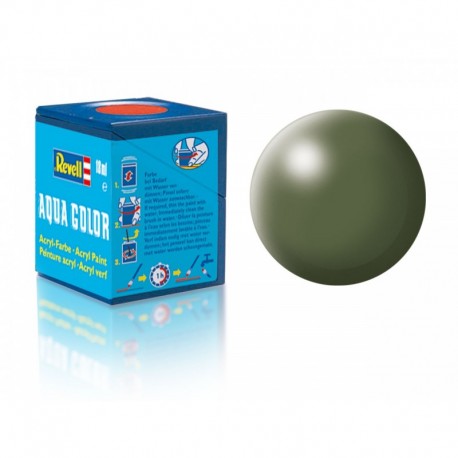 Black Forest® Hobby Supply Co Revell 36361 18ml Bottle Acrylic Olive Green Silk (6/Bx) — Glues, Paints, Tools > Revell