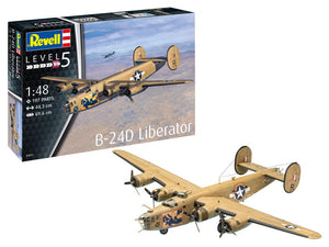 Black Forest® Hobby Supply Co Revell 3831 1/48 B24D Liberator Aircraft — Military Aircraft Kits > Revell