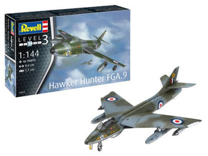Black Forest® Hobby Supply Co Revell 3833 1/144 Hawker Hunter FGA9 Aircraft — Military Aircraft Kits > Revell