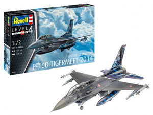 Black Forest® Hobby Supply Co Revell 3844 1/72 F16D Tiger Meet 2014 Fighter — Military Aircraft Kits > Revell