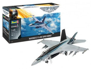 Black Forest® Hobby Supply Co Revell 3864 1/48 Top Gun Maverick: F/A18E Super Hornet Aircraft — Military Aircraft Kits >