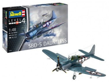 Black Forest® Hobby Supply Co Revell 3869 1/48 SBD5 Dauntless USN Dive Bomber — Military Aircraft Kits > Revell