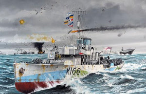 Black Forest® Hobby Supply Co Revell 5132 1/144 HMCS Snowberry Flower Class Corvette WWII Escort Warship — Military Boat &