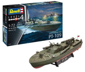 Black Forest® Hobby Supply Co Revell 5147 1/72 PT109 Patrol Torpedo Boat — Military Boat & Ship Kits > Revell