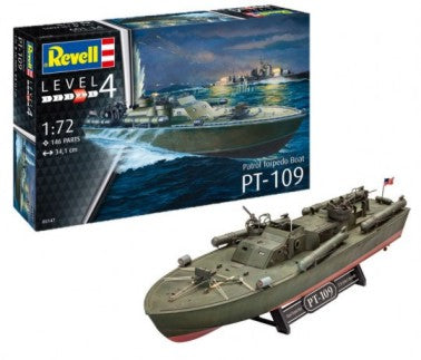 Black Forest® Hobby Supply Co Revell 5147 1/72 PT109 Patrol Torpedo Boat — Military Boat & Ship Kits > Revell