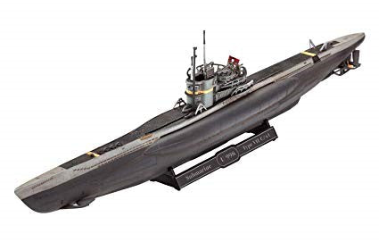 Black Forest® Hobby Supply Co Revell 5154 1/350 German Type VII C/41 Submarine — Military Boat & Ship Kits > Revell