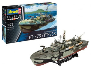 Black Forest® Hobby Supply Co Revell 5165 1/72 PT579/588 Patrol Torpedo Boat — Military Boat & Ship Kits > Revell