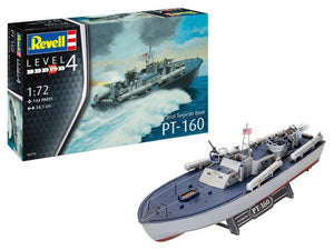 Black Forest® Hobby Supply Co Revell 5175 1/72 PT160 Patrol Torpedo Boat — Military Boat & Ship Kits > Revell