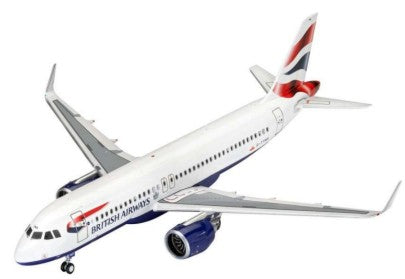 Black Forest® Hobby Supply Co Revell 63840 1/144 Airbus A320neo British Airways Airliner w/paint & glue (D) — Commercial