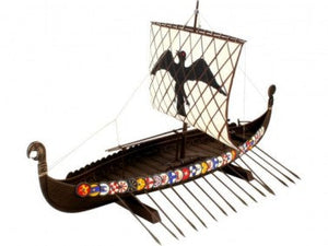 Black Forest® Hobby Supply Co Revell 65403 1/50 Viking Sailing Ship w/paint & glue — Military Aircraft Kits > Revell