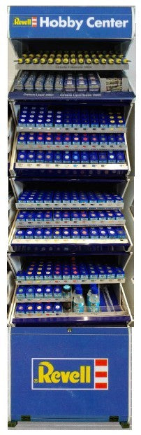 Black Forest® Hobby Supply Co Revell A Aqua (Acrylic) Paints w/Glues Deal with Free Rack (88 colors, glues, mi — Glues,