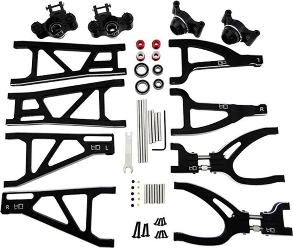 Hot Racing RVO546712X01 Aluminum Suspension Set Traxxas Revo E-Revo