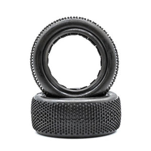 Raw Speed Super Mini - 1/10 4WD Tires w/ Black Inserts (1 Pair) Soft