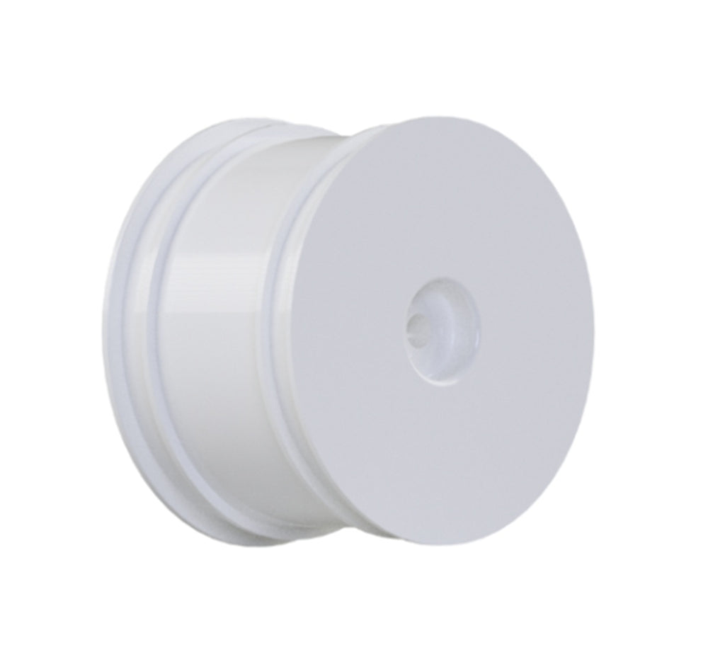 Raw Speed 2.2" 12mm Hex 1/10 Rear Buggy Wheels (White) (2)