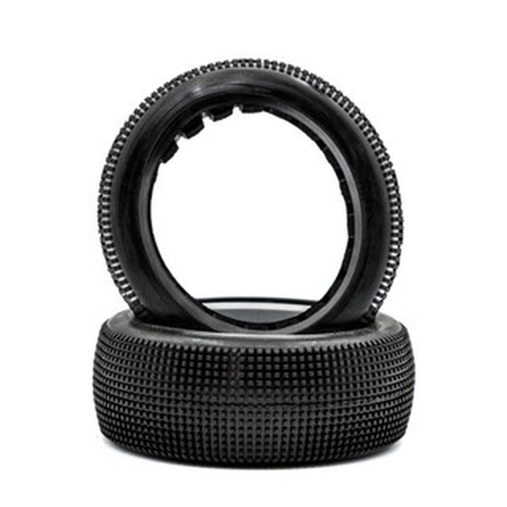 Raw Speed Mach One - 1/8 Buggy Tires w/ Inserts (1 Pair) Clay