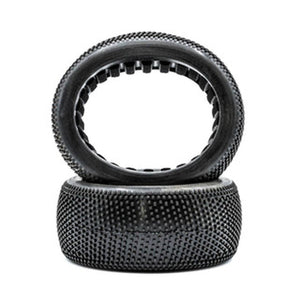Raw Speed Villain - 1/8 TRUGGY Tires w/ Inserts (1 Pair) Soft