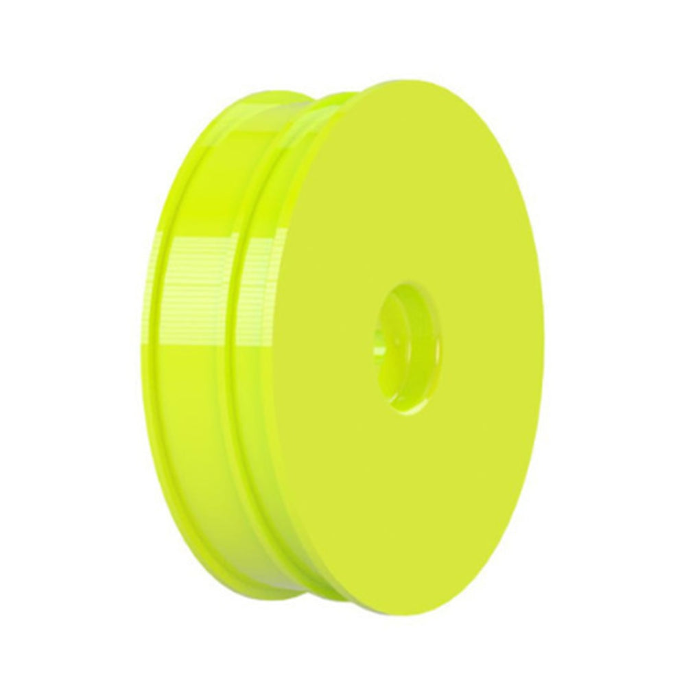 Raw Speed Slim 2WD 12mm Hex 1/10 Front Carpet Buggy Wheel (Yellow)